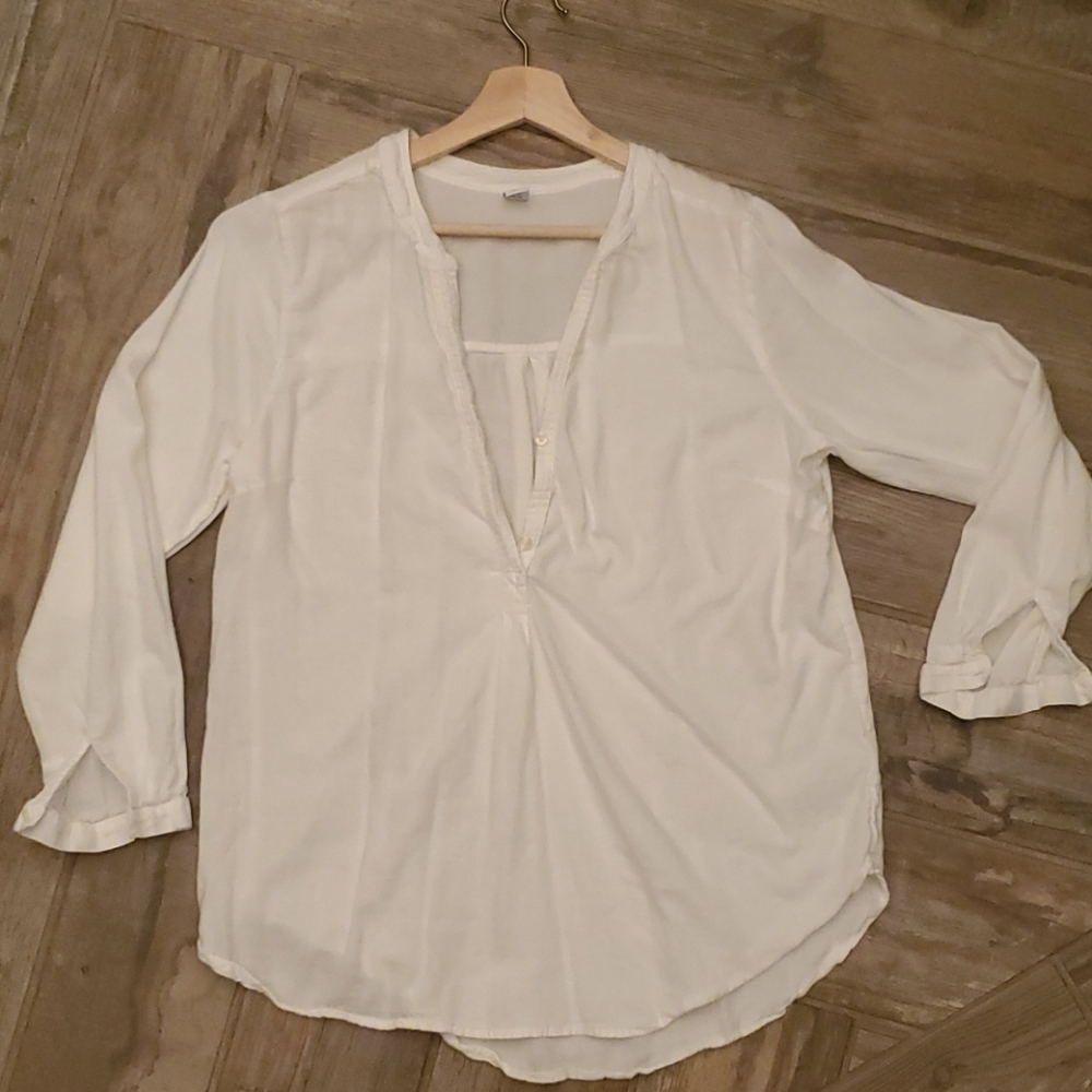 Old Navy White Blouse